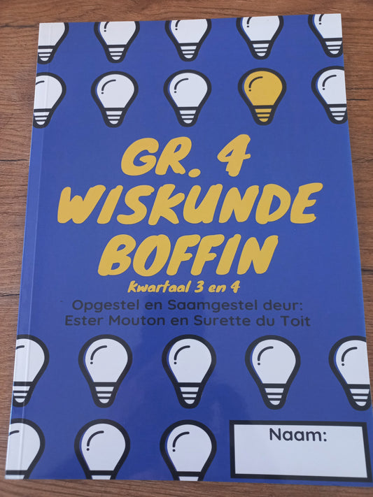 Boffin Wiskunde Graad 4 Kwartaal 3 en 4